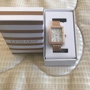Kessaris Rose Gold watch